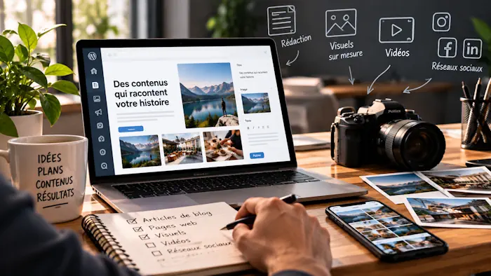 Création de contenu web et rédaction SEO